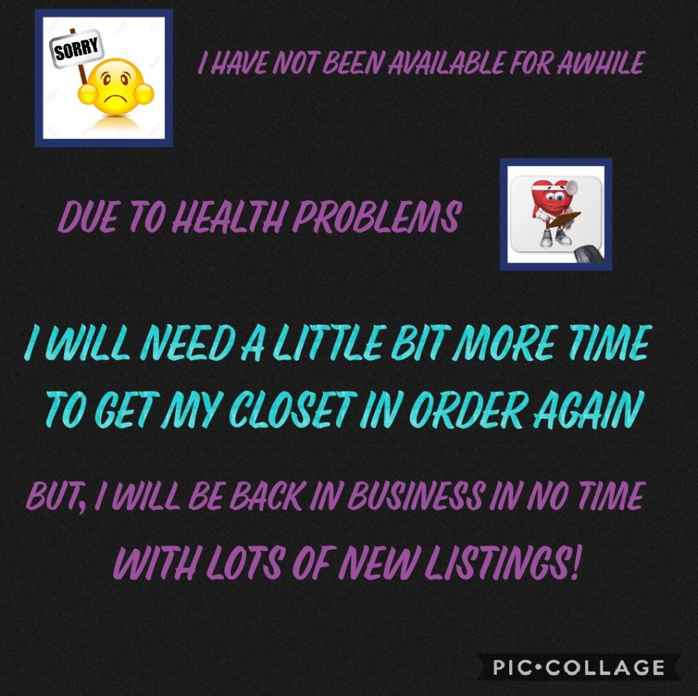 CLOSET IS BEING UPDATED,  WILL OPEN SOON